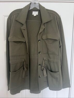 Carbon Olive Utility Field Jacket